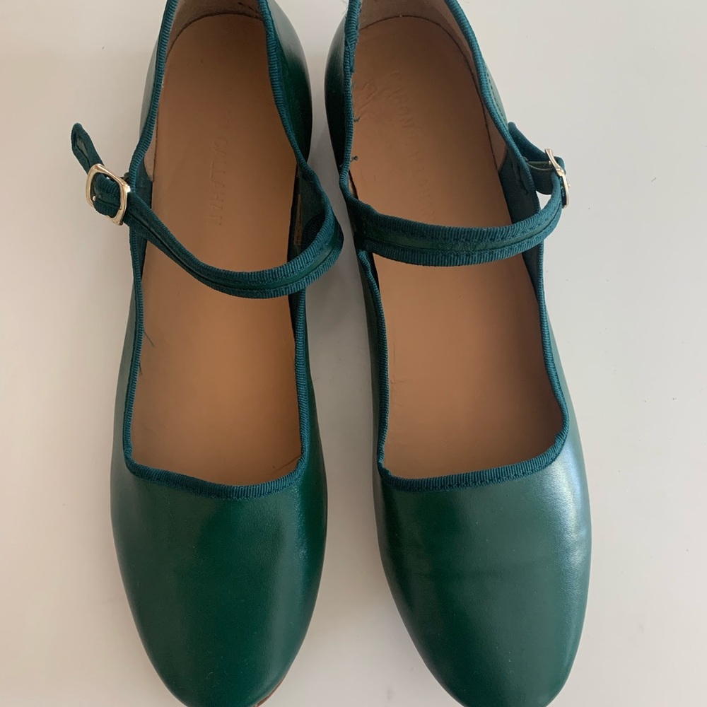 Emerald Green Mary-Jane’s